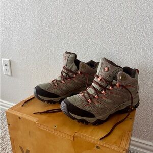 Merrell Women's hiking boots, US size 11, Moab 3 waterproof, color: bungee cord
